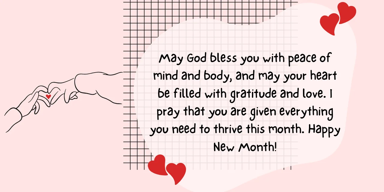 Happy New Month Prayers