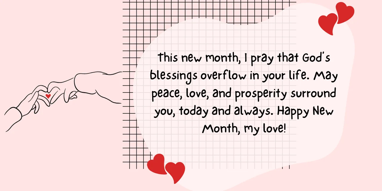 New Month Prayers for Lovers