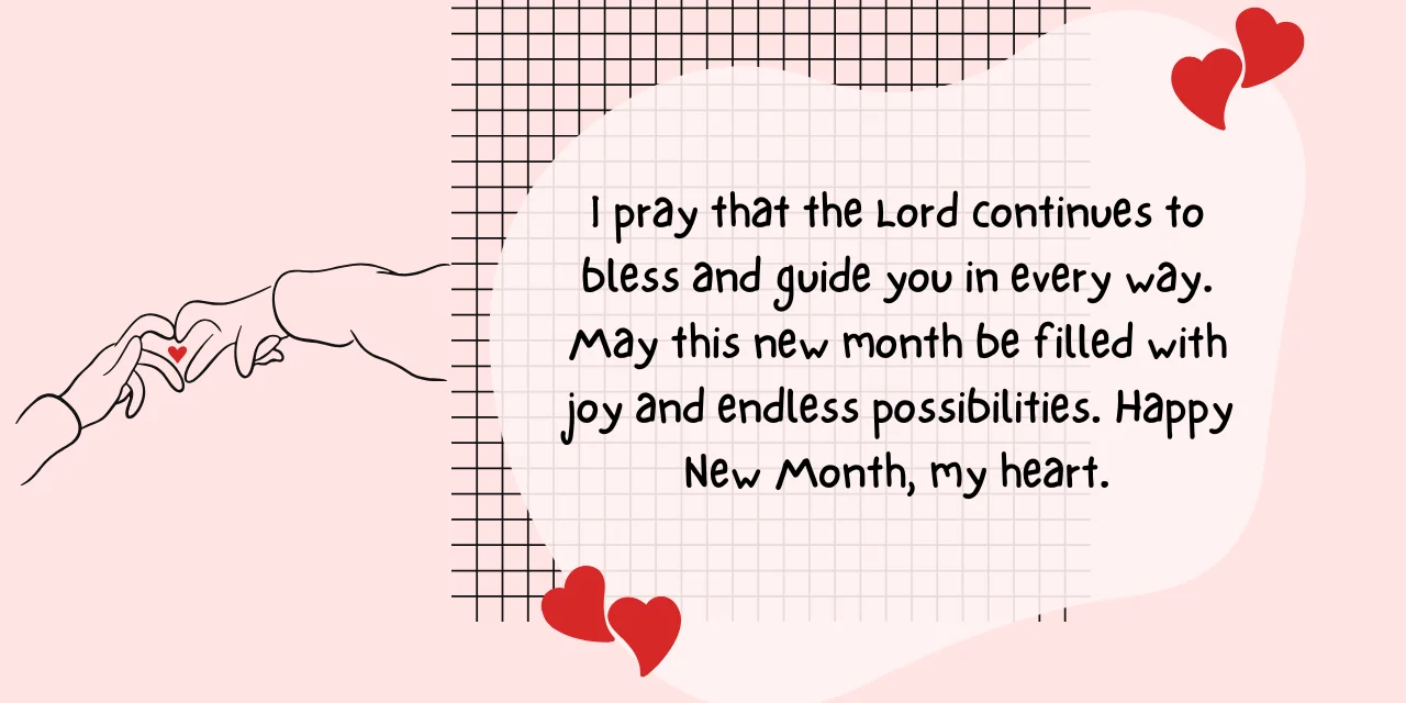 Happy New Month Prayers